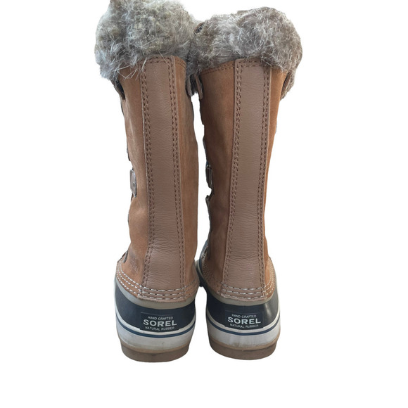 Sorel Joan Of Arctic Tan and Blue  Lace Up Boots  - Size 5.5 - Picture 9 of 16